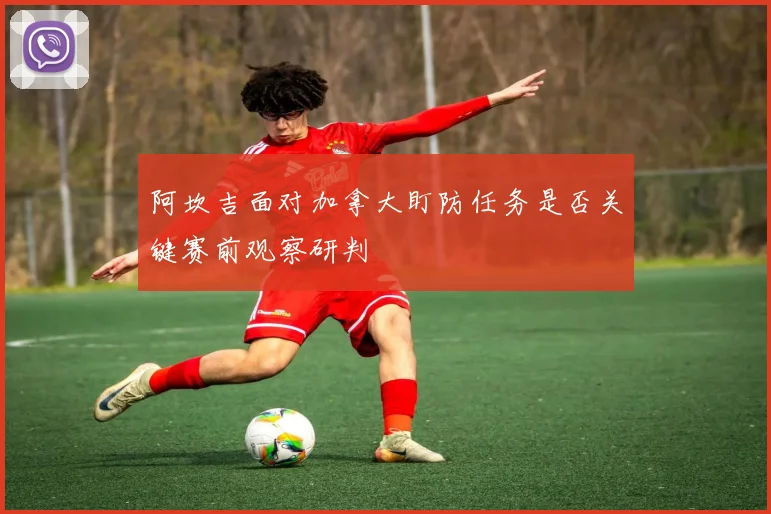 阿坎吉面对加拿大盯防任务是否关键赛前观察研判